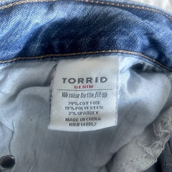 Torrid Straight Leg Denim Jeans SZ 16R - Picture 5 of 5